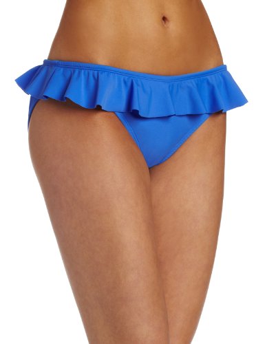 Shoshanna Womens Ruffle Brief Swimwear