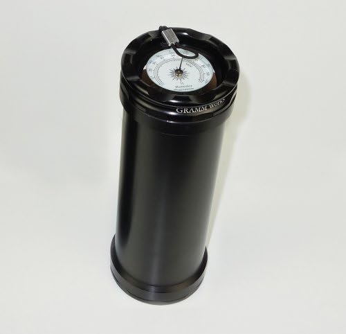 GRAMM Works Travel Humidor (Black Caps, 6" Toro)