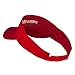 Lifeguard Embroidered Strap Back Visor - Red
