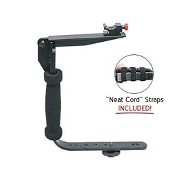 Precision Design Quick Flip Rotating FB350 Flash Bracket for Digital SLR Cameras & Speedlight Flashes