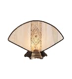 Art Deco Fan Accent Table Lamp by Meyda Tiffany