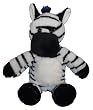 12" Zebra Make Your Own *NO SEW* Stuffed Animal Kit w/ T-shirt