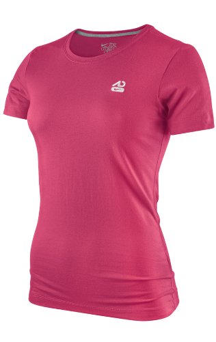 Nike Damen Shirt Solid AD Pill Crew, pink, XS, DN758609XS Preisvergleich