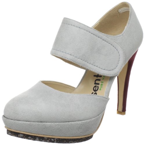 olsenHaus Women's Muse Pump,Grey/Mulberry,6 M US