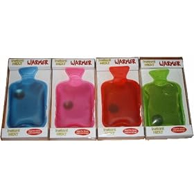4 x NEW REUSABLE GEL WINTER COLD HAND WARMERS - HOT WATER BOTTLE DESIGN IN 4 RANDOM MIXED COLOURS
