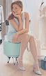 `Jobst Ultrasheer 8-15 Knee-Hi Silky Beige 4 1/2-6 1/2 Shoe