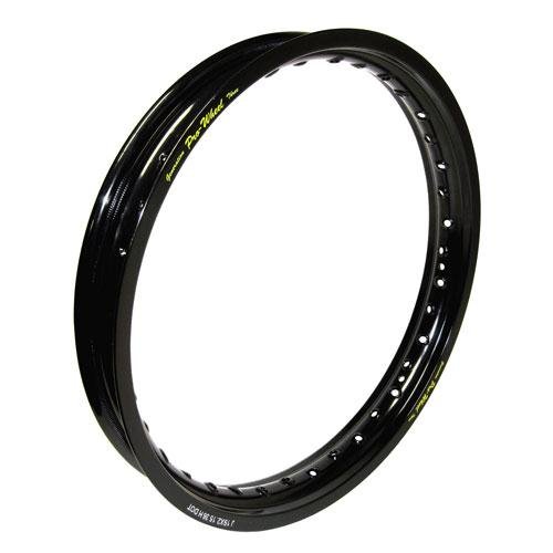 Pro-Wheel Rear Rim - 19x2.15 - Black , Position: Rear, Color: Black, Rim Size: 19 192YAMBK
