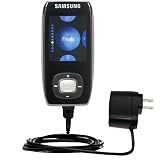 Rapid Wall / AC Charger for the Samsung Yepp YP-T9 4GB - Gomadic Brand w/ TipExchange Technology