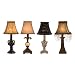IMAX 2984-4 4 Piece Small Accent Lamp Set