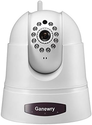 Ganewry 5-Pack 1080x720p Network/IP Camera, 802.11n Wireless, Two-Way Audio, Night Vision, 16GB Micro-SD Card Included (PS3, White)