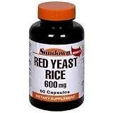 Sundown Red Yeast Rice, 600 mg, 60 Capsules (Pack of 2)