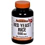 Sundown Red Yeast Rice, 600 mg, 60 Capsules (Pack of 2)