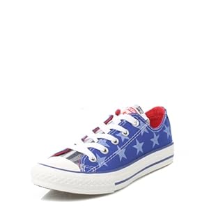 Converse Junior Blue CT OX Stars Trainers-UK 3