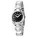 ESQ by Movado Women's 7101355 Sport Classic Stainless-Steel with Diamonds Black Round Dial Watch
