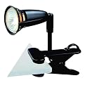 Metal Clip-On Light- Black