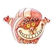 DISNEY HARMONY KINGDOM ALICE IN WONDERLAND CHESHIRE CAT