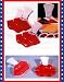 Set of 4 Large Magnetic Red Lips Chip Bag Sealer Clips