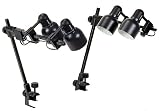 Kaiser 205450 Copy Light Set RB 2 with Four Lamp Sockets and Arms