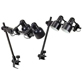 Kaiser 205450 Copy Light Set RB 2 with Four Lamp Sockets and Arms