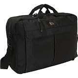 Icon Motion Systems Black Euro BC2ER Nylon 17" Computer Brief