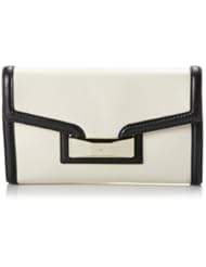 Shoes: kate spade new york Carroll Park Adelaide Clutch,Cement/Black,One Size - kate spade new york