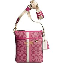 Coach Heritage Stripe Signature Swing Pack 42385