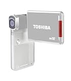 Toshiba Camileo S30 Full-HD Camcorder (8 Megapixel, 10-fach digital Zoom, 7,6 cm (3 Zoll) Touch-Screen Display, Bildstabilisator) silber