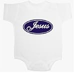 Jesus Script - Christian and Religious Baby Onesie