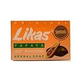 Likas Papaya Herbal Whitening Soap 135 g Bar