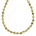 24k Yellow Gold Fancy Necklace - 34 Inch