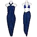 1 World Sarongs Womens Smoked Swimsuit Cover-Up Sarong in your choice of color