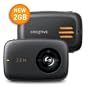 Creative Zen Stone 2GB MP3 Player w/ Built-In Speaker (Black)