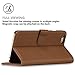 iPhone 6s Case, iPhone 6 Wallet Case, TUCCH Premium PU Leather Flip Folio Card Slot, Stand Holder, Magnetic Closure, [TPU Shockproof Interior Protective Case] Compatible with iPhone 6s/6, Brown