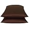Fieldcrest® Luxury 500-Thread-Count Embroidered Pillowcase Set of 2 - Brown