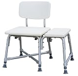 Bariatric Heavy Duty Bath Transfer Bench 600 Capacity / Adjustable