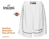 Spalding Basketball Play-off Short Men, weiss/weiss