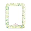 Magnetic Dry Erase Board Green Blue Circle Dots