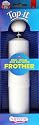 Top It Milk Frother for Cappuccino, Latte & Hot Chocolate