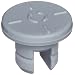 Wheaton W224100-093 Rubber 13mm Stopper with 2-Leg Lyophilization, Gray Chlorobutyl/50 (Case of 1000)