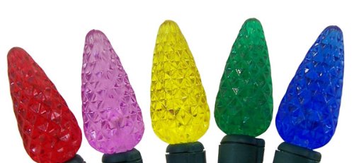 100 LED C-5 Holiday Christmas Lights (MULTI Color)