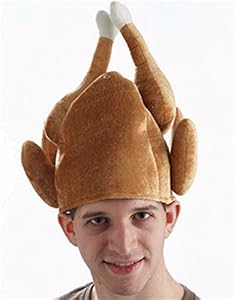 Roast Turkey Hat Costume Headwear Halloween Thanksgiving