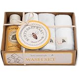 Burt's Bees Baby 3 Pack Washcloth- Cloud