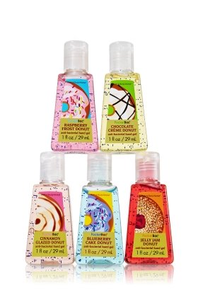 Bath and Body Works Donut PocketBac Anti Bacterial Hand Gel