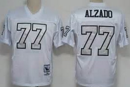 Classic Lyle Alzado 77 Oakland Raiders Unsigned Custom White