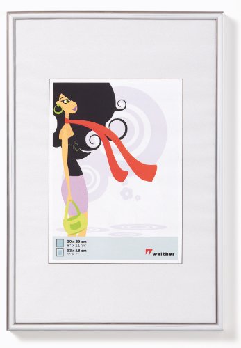 Produkt-Bild: Walther KV030S New Lifestyle Kunststoffrahmen 20 x 30 silber