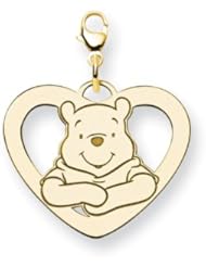 Disney Winnie the Pooh Heart Lobster Clasp
