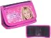 Coin Wallets - Hannah Montana Tri-fold Wallet Coin Purse Black/pink