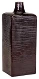 Imax Square Brown Vase