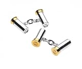 Christopher Simpson Silver Plated Cartridge Cufflinks