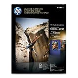 HP Advanced Photo Paper. 25-SHEET A4 ADVANCE GLOSSY PHOTO PAPER PAPER. Letter - 8.5' x 11' - 210g/m - Glossy - 25 / Pack